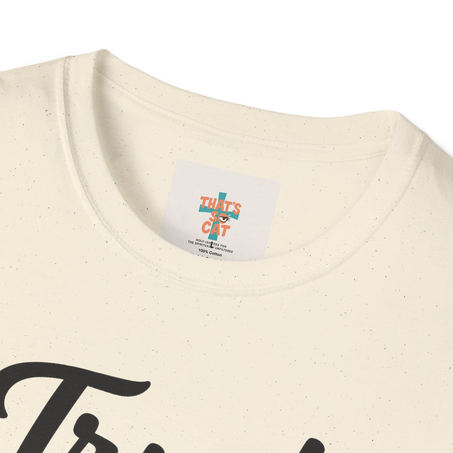 Trust God Unisex Softstyle T-Shirt | Faith-Based Apparel, Casual Wear, Gift for Believers, Inspirational Top, Christian T-Shirt