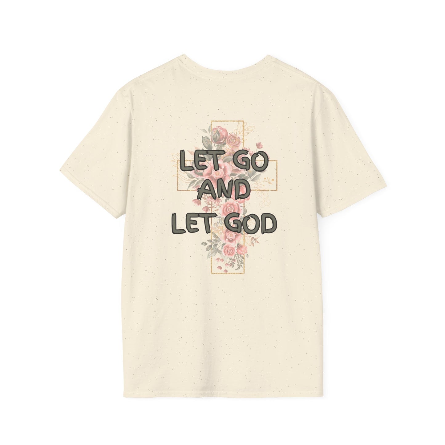Let Go, Let God - Christian Graphic Tee