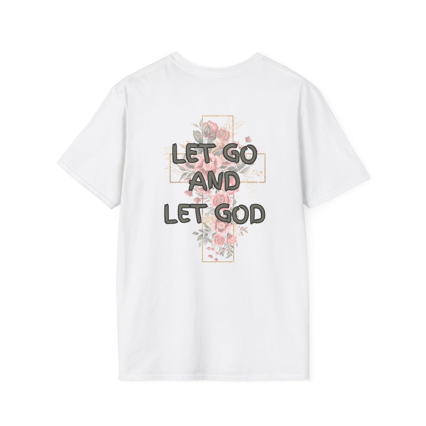 Let Go, Let God - Christian Graphic Tee