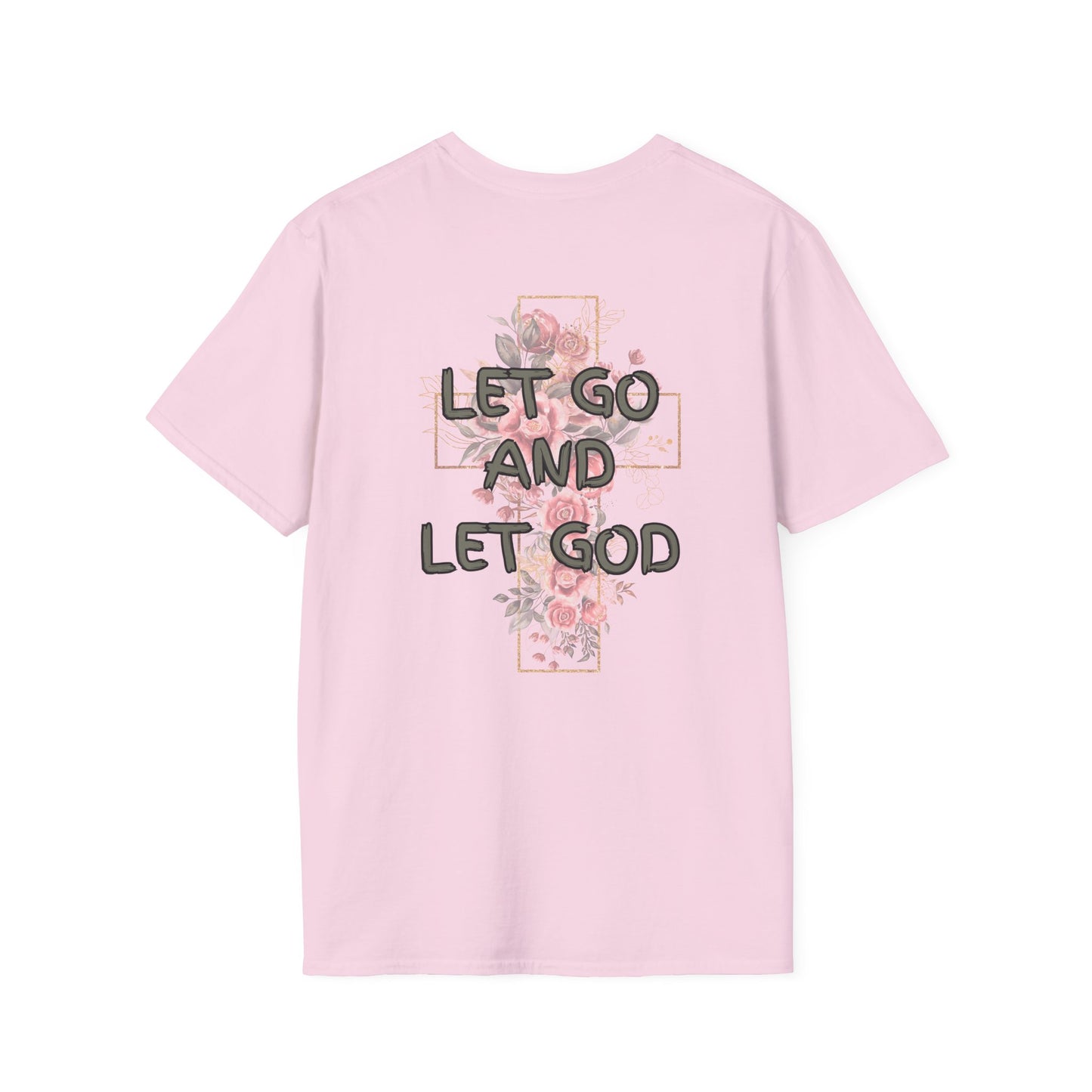 Let Go, Let God - Christian Graphic Tee