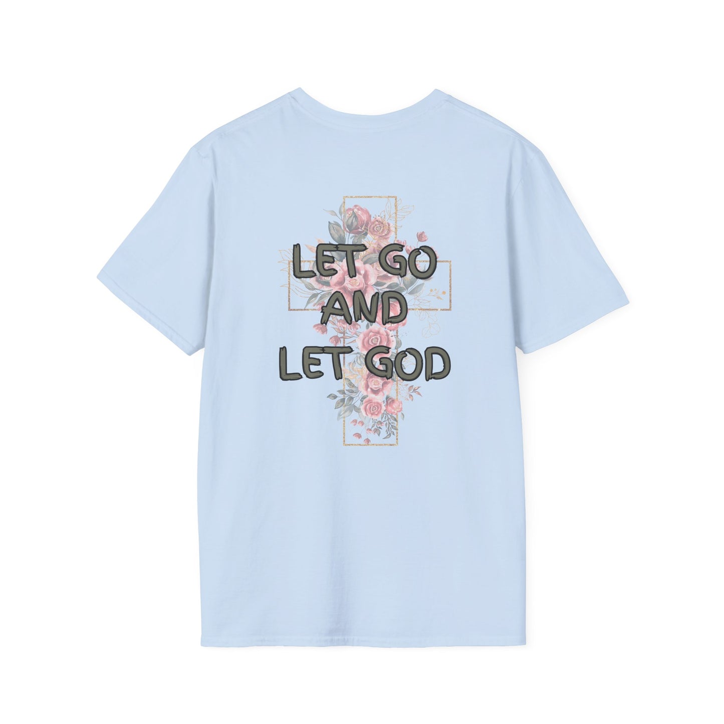 Let Go, Let God - Christian Graphic Tee