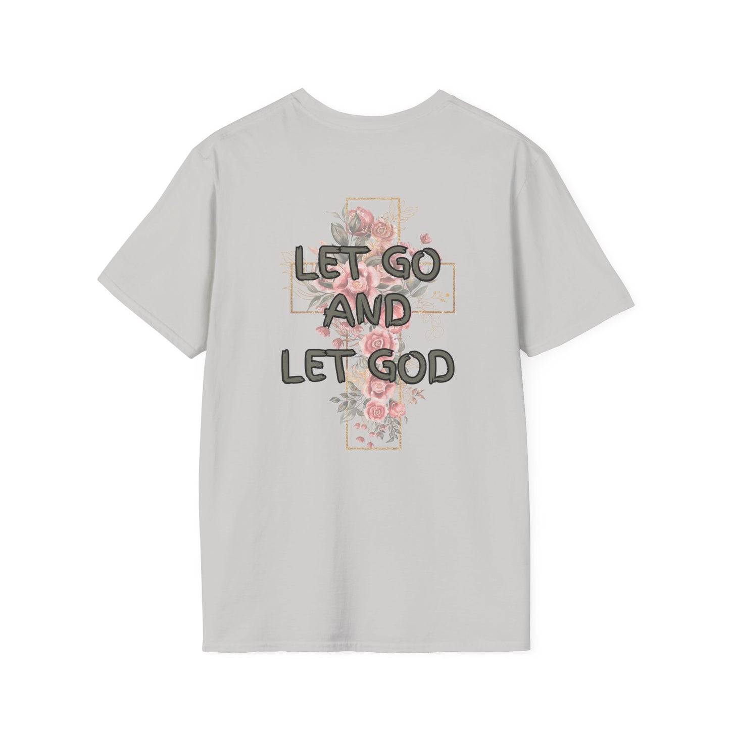 Let Go, Let God - Christian Graphic Tee